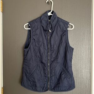 Navy, lightweight Old Navy vest.